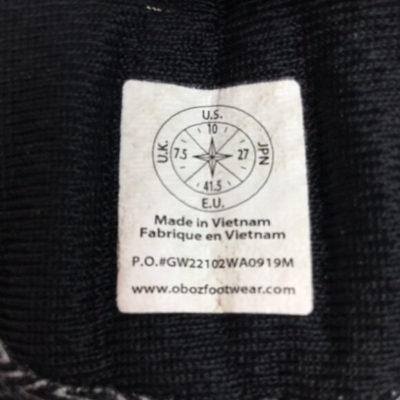 Oboz Bridger Mid BDRY Waterproof Womens 10 Leather Hiking Boots Brown - Picture 12 of 12